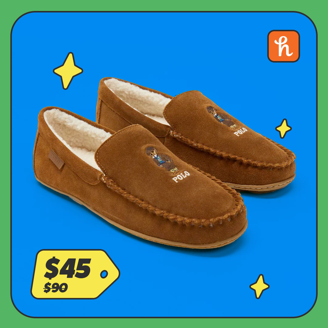  Holiday Bear Slippers