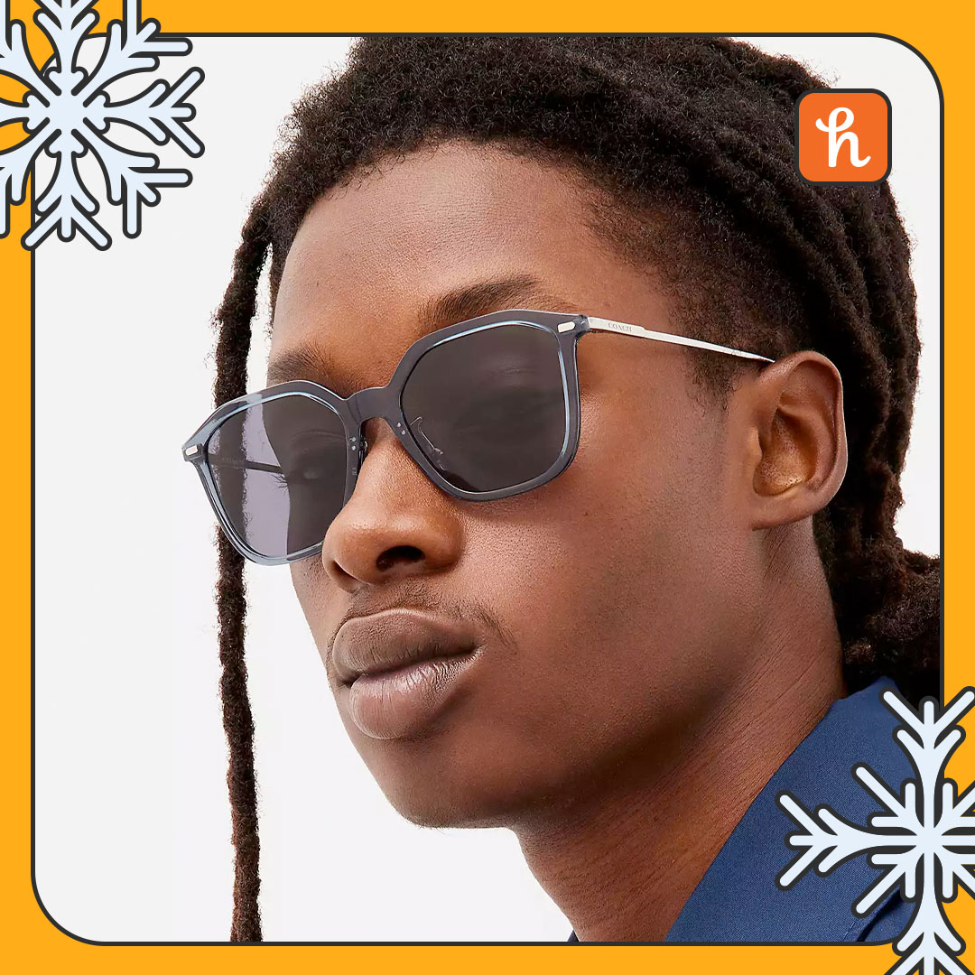 Coach Rounded Geometric Sunglasses