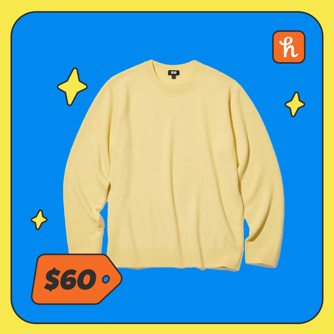 Yellow Cashmere Sweater