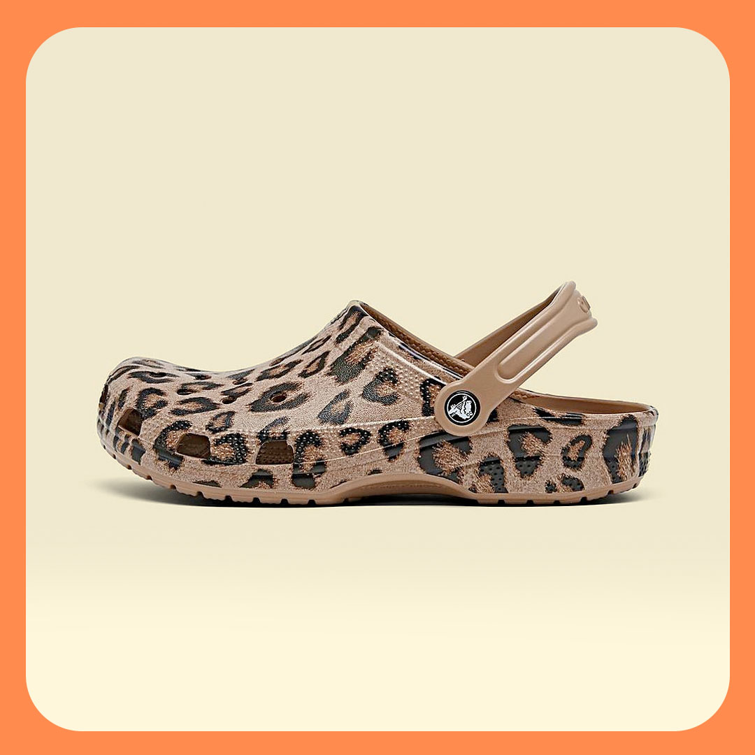 Animal Print Crocs