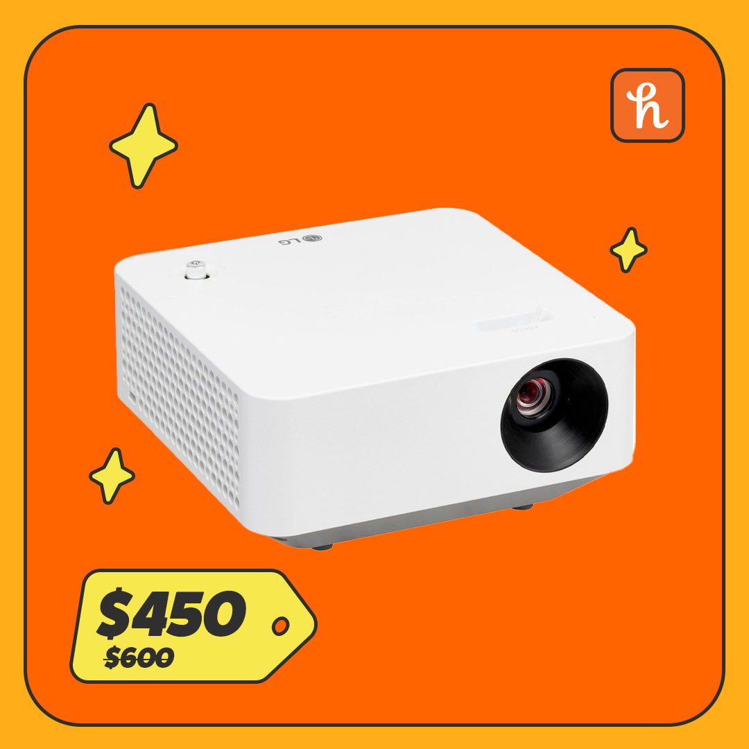 LG Electronics Smart Portable Projector with Remote