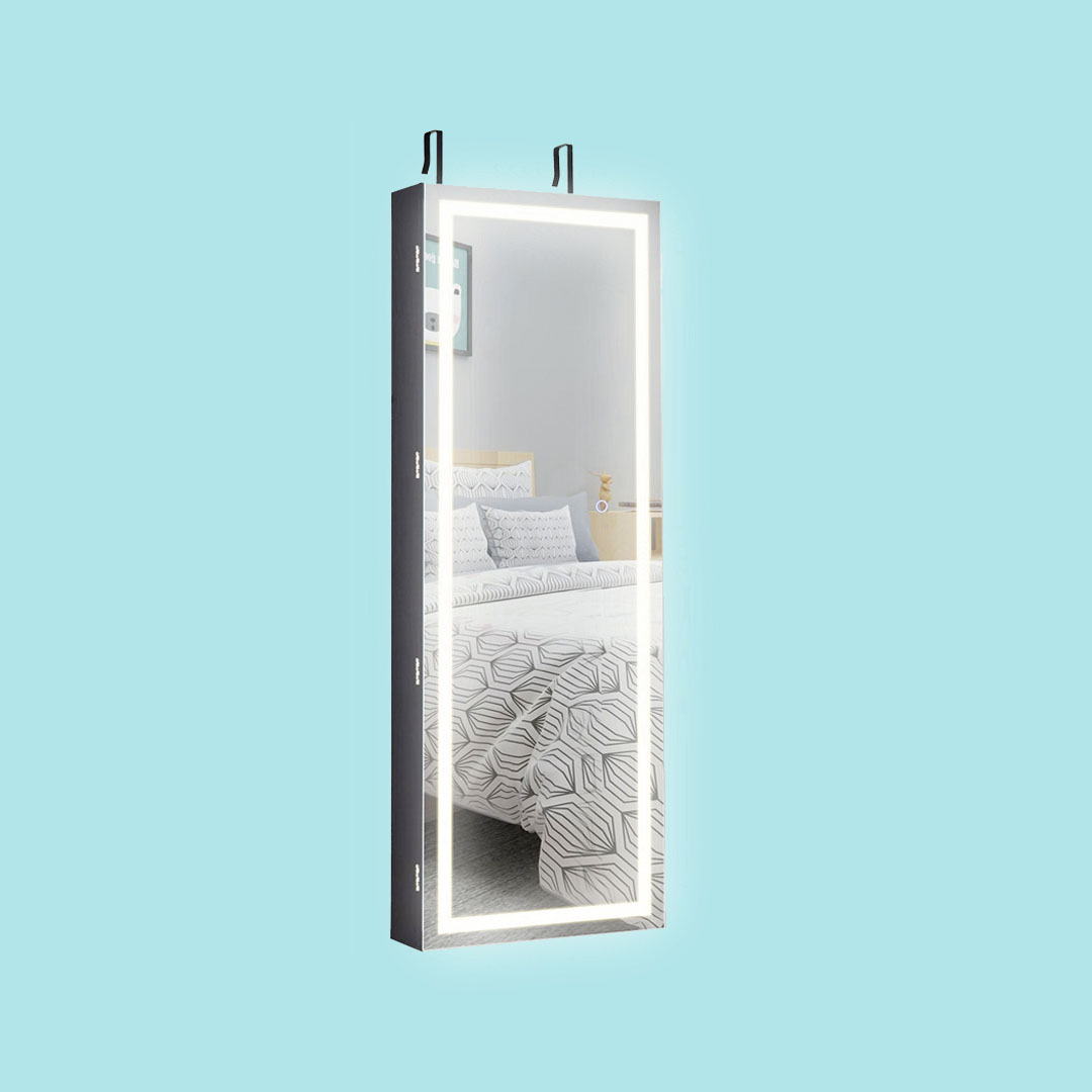 Over The Door LED Mirror
