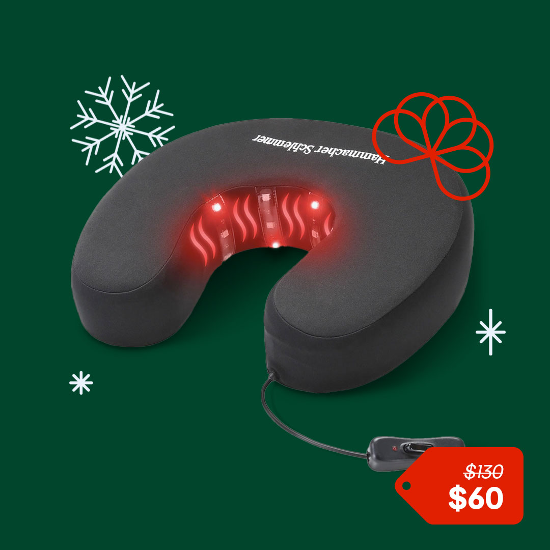 Hammacher Schlemmer‎ The Neck Pillow