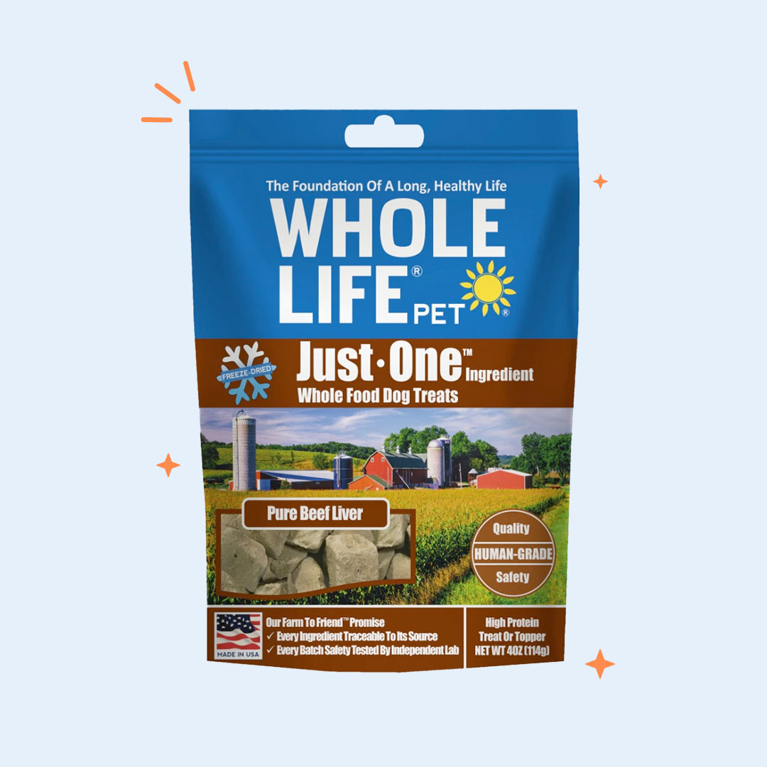 Whole Food Dog Treats Pure Beef Liver